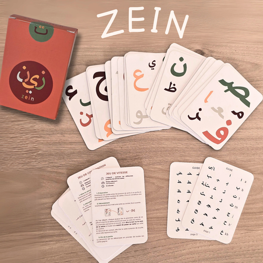 Zein - Jeu de cartes pour maîtriser l'arabe